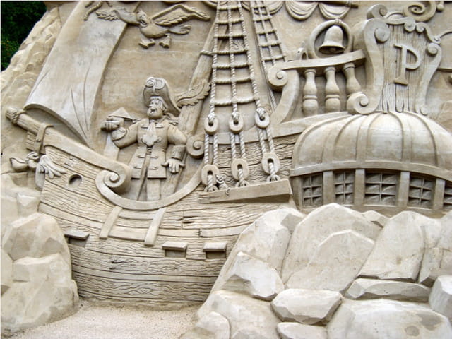 Sculpture de sable