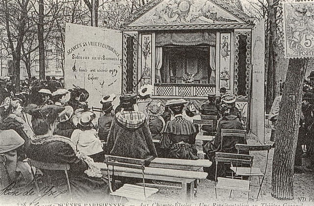 Séance de guignol