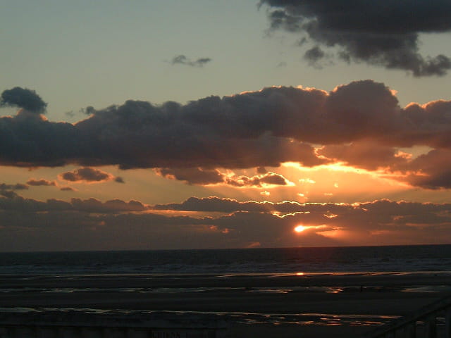 soleil couchant de Toussaint