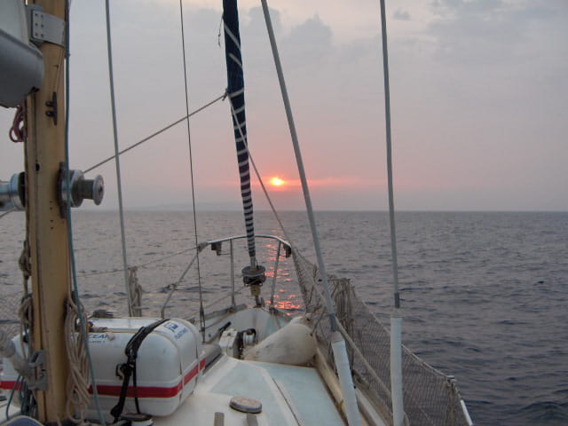 Soleil du soir ....