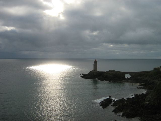 Soleil sur l'océan