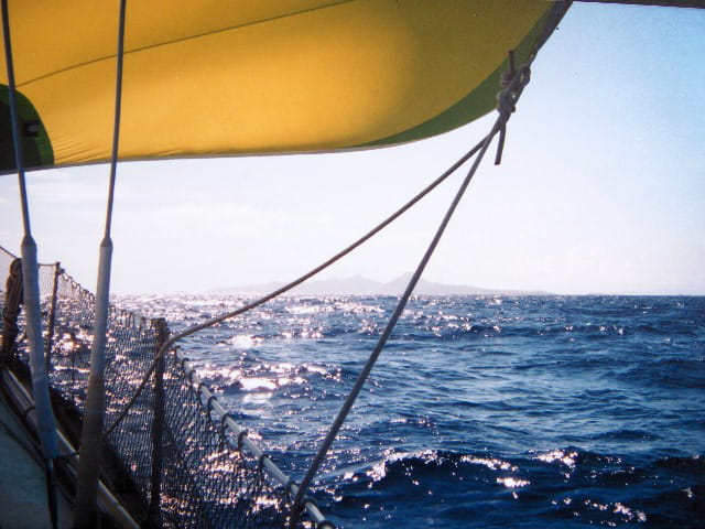 Sous spi aux Caraibes