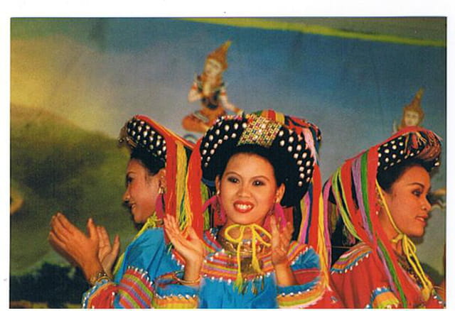 Spectacle de danses thaï