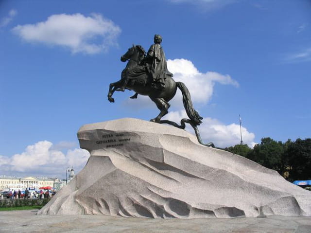 Statue de Pierre le grand