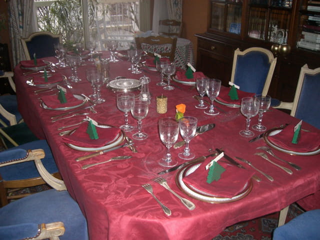 Table de noel