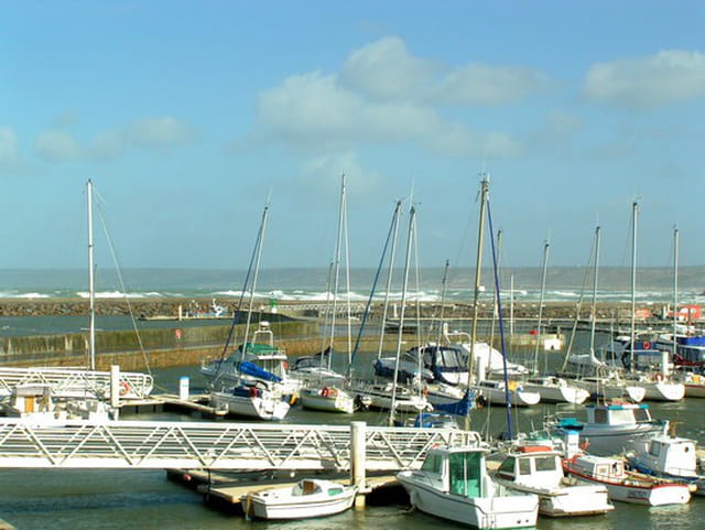 Tempête à Dielette