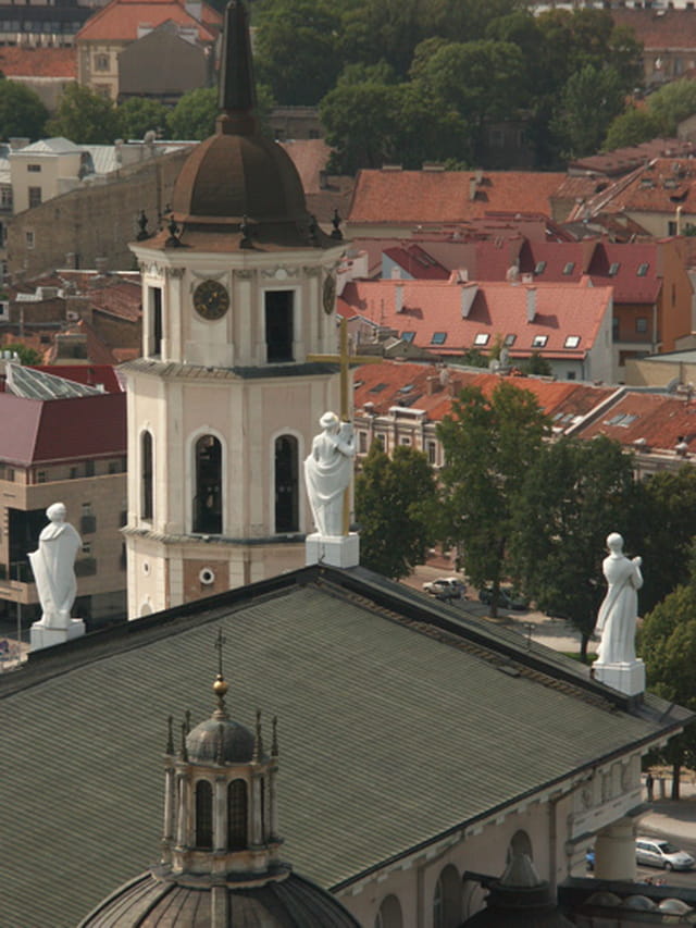 Toits de la Cathédrale de Vilnius