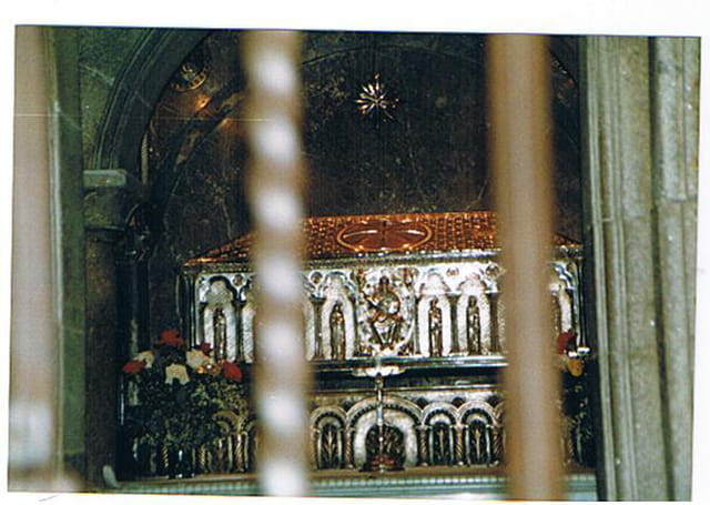 tombeau de l'apôtre St Jacques de Compostelle