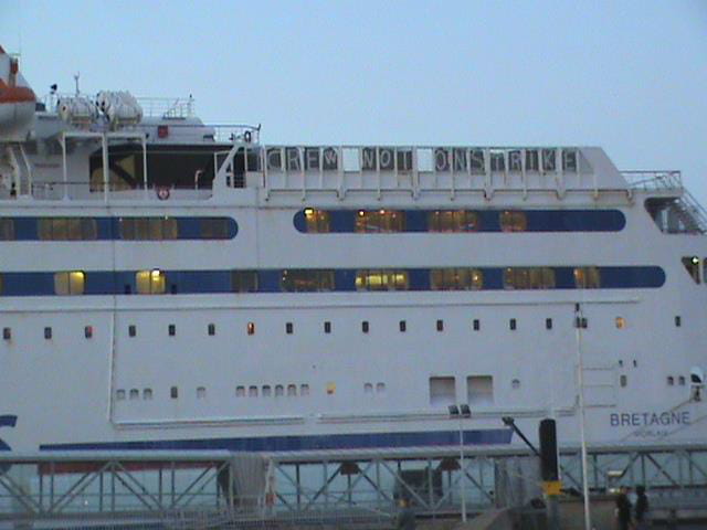 Tous solidaires avec Brittany Ferries!