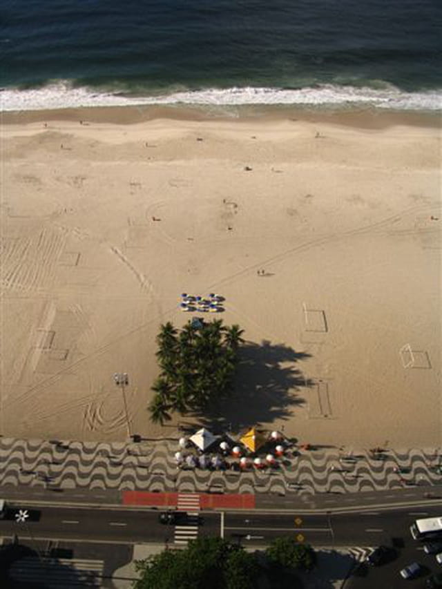 Tranche de plage