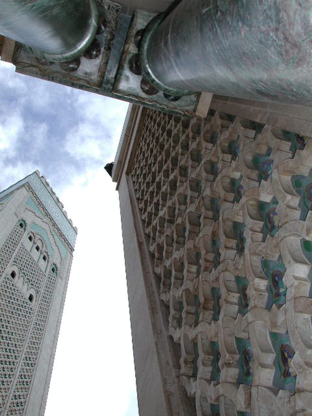 Un coin de la mosquée hassan 2