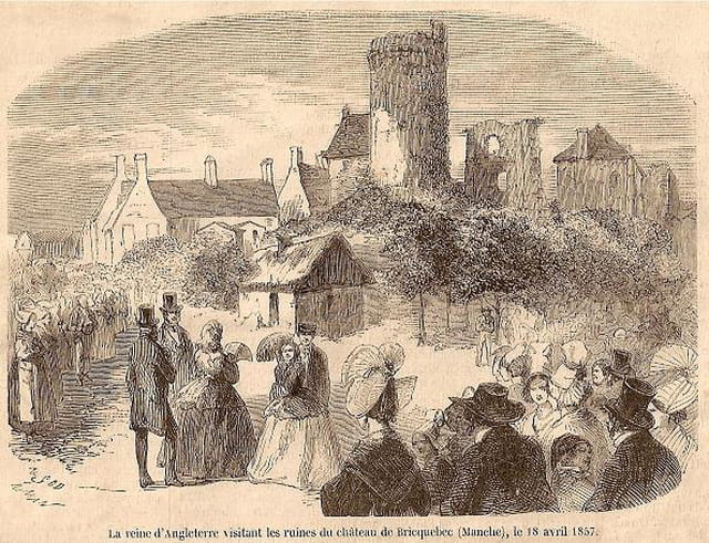 Une royale visite en 1857