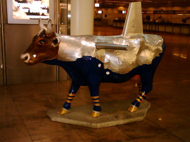 Vache avion