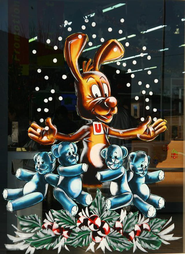 Vitrine de noël