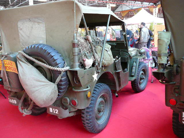 Voiture de l'armée américaine