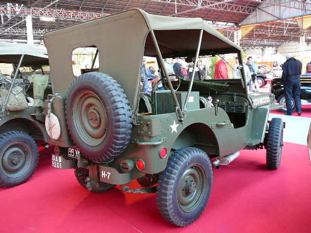Voiture de l'armée américaine