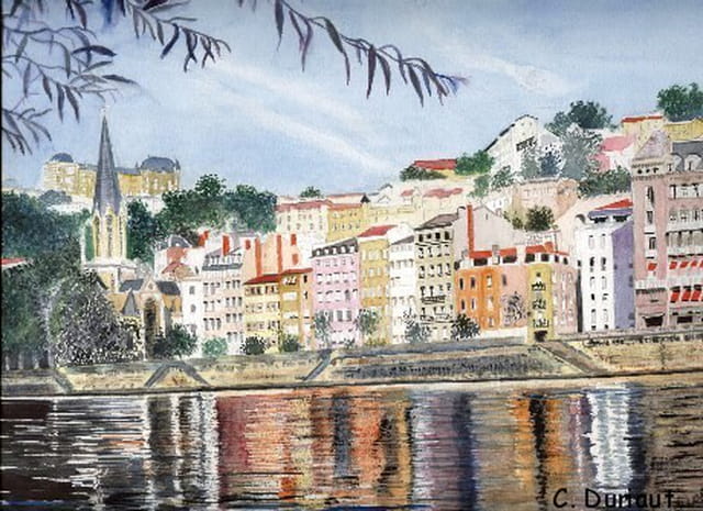 Vue de lyon