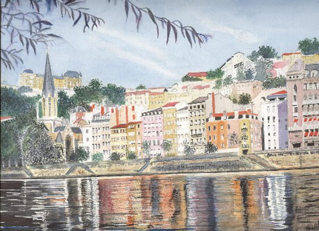 Vue de lyon