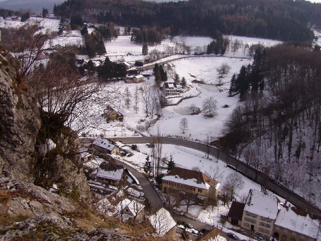 Vue du chateau